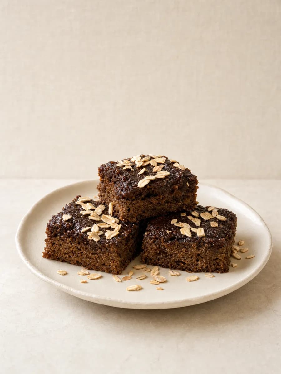 Brown Bread Squares — Three Quarter