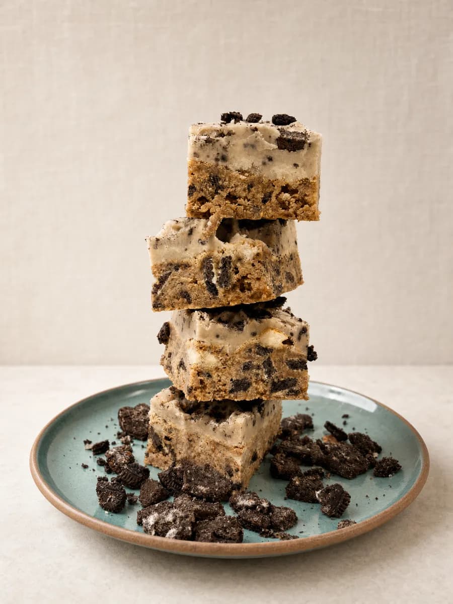 Improved Cookies And Creme Bars — Three Quarter