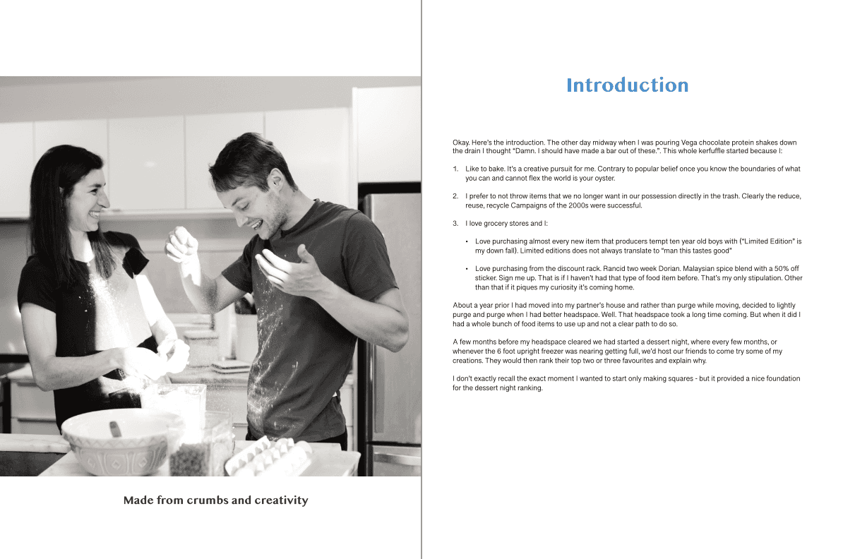 Introduction spread